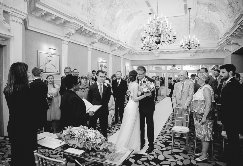 St. Ermin's hotel Westminster London Wedding Photographer